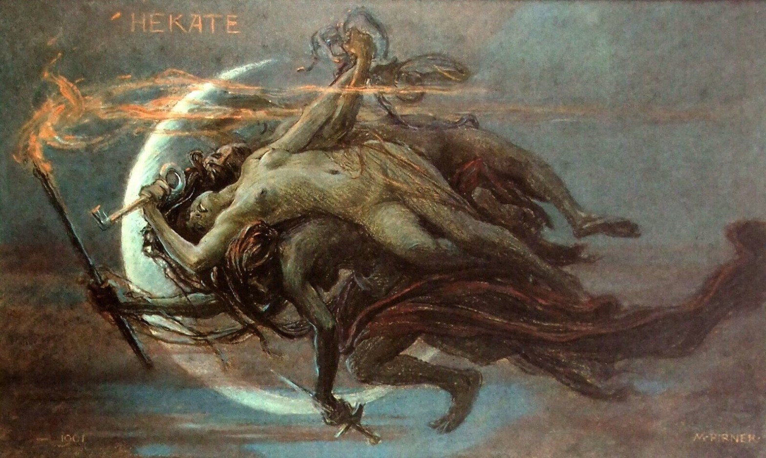 Maxmilian Pirner - Hekate, 1901