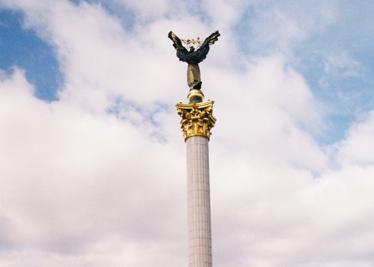 Kijów, Majdan Niezależności, jesień 2013. Fot. Kamil Exner